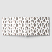 Guinea Farm Bird Feather Pattern Gastenboek (Volledig)