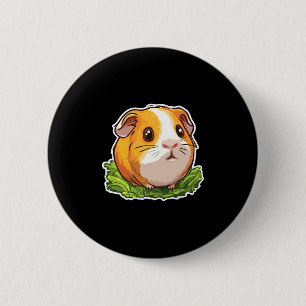 Guinea G Schattige Dieren Guinea G Comfort Colors Ronde Button 5,7 Cm