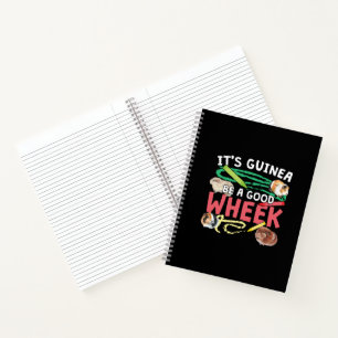 Guinea Het wordt een goede week -Cavia puns Notitieboek