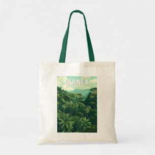 Guinea Illustratie Reis Kunst Vintage Tote Bag