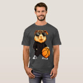Guinea pig basketball T-Shirt (Devant entier)
