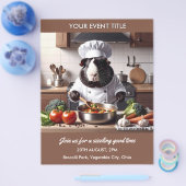 Guinea Pig Chef Flyer (Enkel)