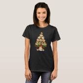 Guinea pig Christmas Tree Lights Holiday Guinea pi T-shirt (Voorkant volledig)