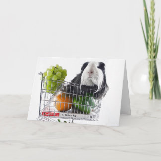 Guinea Pig greecard Kaart