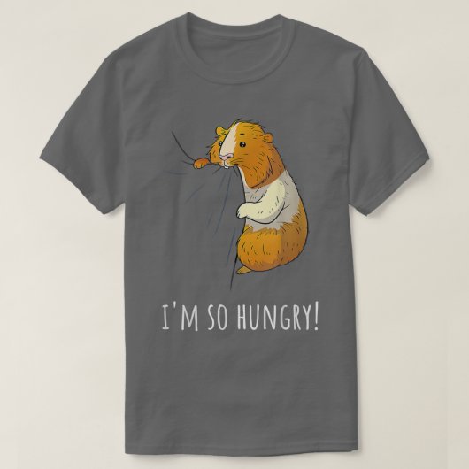 Guinea Pig I'm So Hungry T-shirt (Design voorkant)