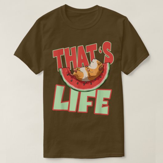 Guinea Pig Melon Melon Swing T-shirt (Design voorkant)