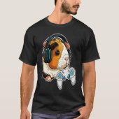 Guinea Pig Mom Dad Piggy Chew Cage 7 T-shirt (Voorkant)