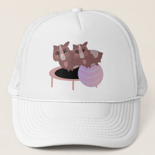 Guinea Pigs Fitness Funny Design Trucker Pet