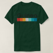 Guinea Retro Design T-Shirt (Design devant)
