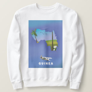 Guinea Zuid-Afrika Ski-posterprint. Trui