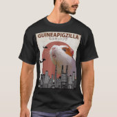 Guineapigzilla Funny Guinea Pig Gift T-shirt (Voorkant)
