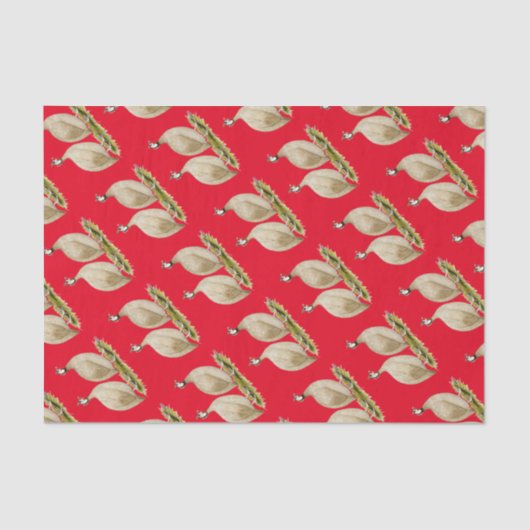 Guineas Buff Dundotte Fowl Tissuepapier (Voorkant)