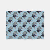 Guineas Drie Fleece Deken (Voorkant (Horizontaal))