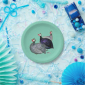 Guineas Drie Papieren Bordje (Feest)