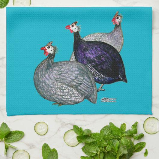 Guineas Drie Theedoek (Gevouwen)