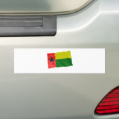 guinee - bissau bumpersticker (Op auto)
