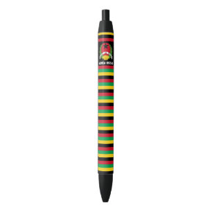 Guinee-Bissau Flag Cute Patriotic Zwarte Inkt Pen