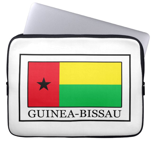 Guinee-Bissau Laptop Sleeve (Voorkant)
