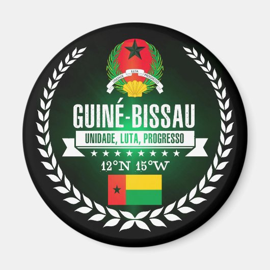 Guinee-Bissau Magneet (Voorkant)