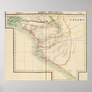 Guinee-Bissau, Sierra Leone, Afrika Poster
