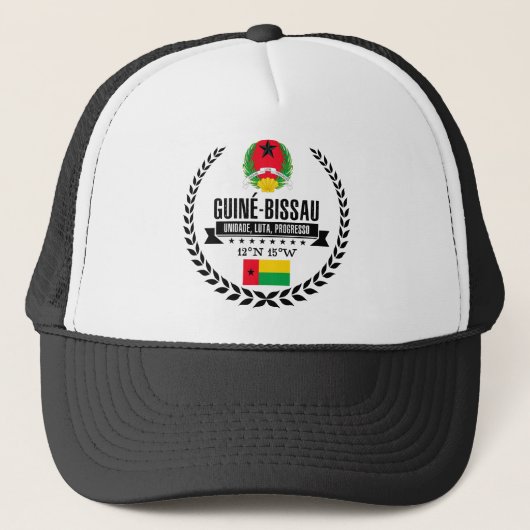 Guinee-Bissau Trucker Pet (Voorkant)