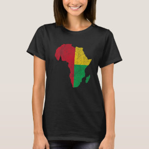 Guinee-Bissau vlag Afrika - Continent cadeau voor T-shirt