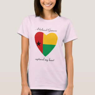 Guinee-Bissau Vlag Hartendief T-Shirt