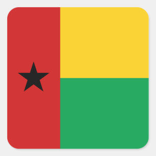 Guinee-Bissau Vlag Sticker
