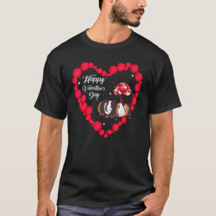 Guinee-Bissause Happy Valentijnsdag hartballonnen T-shirt