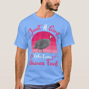 Guinee-Bissause Vintage gewoon een meisje dat van T-shirt