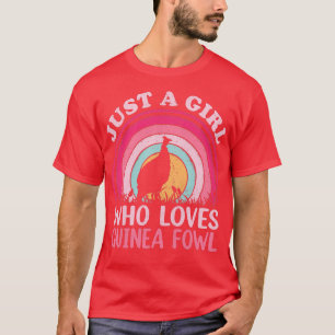 Guinee-Bissause Vintage gewoon een meisje dat van T-shirt