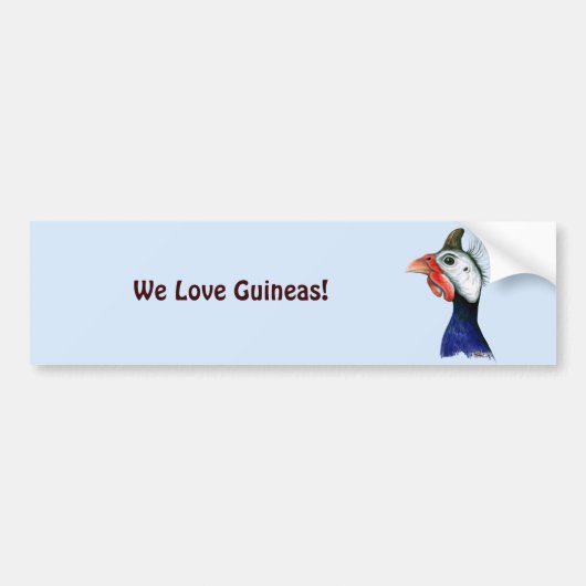 Guinee Bumpersticker (Voorkant)