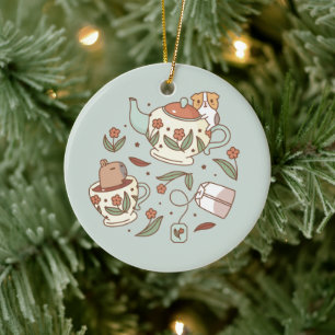 Guinee-cavia-thee Keramisch Ornament