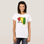 Guinee dames t-shirt (Voorkant volledig)