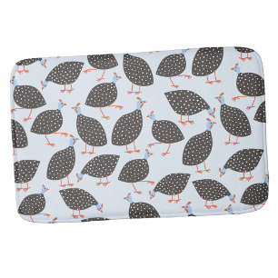 Guinee-Fowl Cute Bird Pattern Badmat