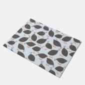 Guinee-Fowl Cute Bird Pattern Deurmat (Schuin)