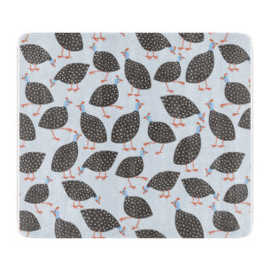 Guinee-Fowl Cute Bird Pattern Snijplank