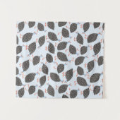 Guinee-Fowl Cute Bird Pattern Wandkleed (Voorkant (horizontaal))