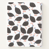 Guinee Fowl Fun gepersonaliseerd Notitieboek (Achterkant)