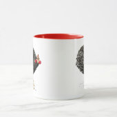 Guinée Fowl Hen Chicken Mug par Albuquerque Artist (Centre)