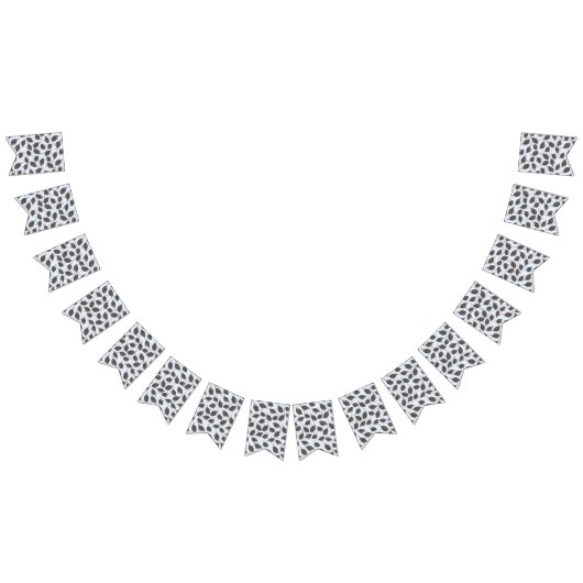 Guinee-Fowl Pattern Vlaggetjes (Alle)