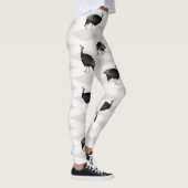 Guinee gevogelte Vogelpatroon Leggings (Rechts)