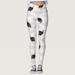 Guinee gevogelte Vogelpatroon Leggings