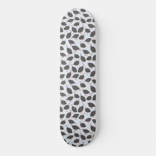 Guinee Hen Bird Pattern Skateboard (Voorkant)