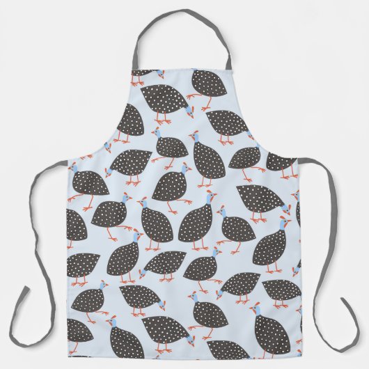 Guinee Hen Fun Bird Pattern Schort (Voorkant)