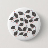 Guinee Hen Ronde Button 5,7 Cm (Voorkant)