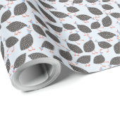 Guinee Hens Bird Pattern Cadeaupapier (Rol Hoek)