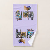 Guinee is het woord, bijdehanddoeken bad handdoek (Handdoek)