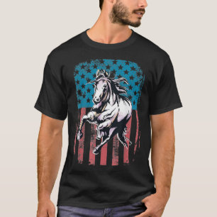Guinee Pig 4 juli Patriottische US Vlag _1 T-shirt