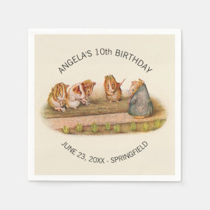 Guinee Pig Birthday Servet